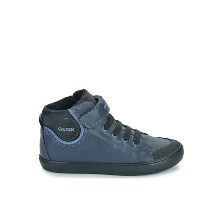 Geox Παιδικά Sneakers High Ανατομικά Μπλε Gisli B J465CC0MEFUC0693 